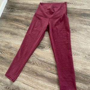 Lululemon wunder under cropped leggings